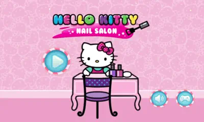 Hello Kitty Nail Salon Game